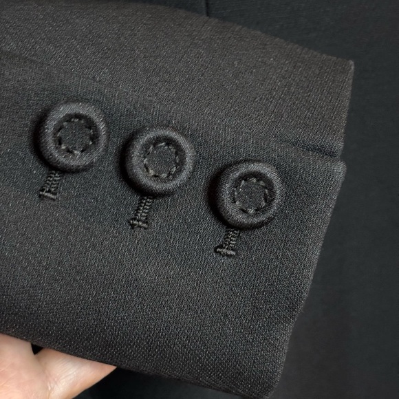 EUC Dior Women's 30 Montaigne Bar Black Blazer size US 10 - Picture 9 of 9